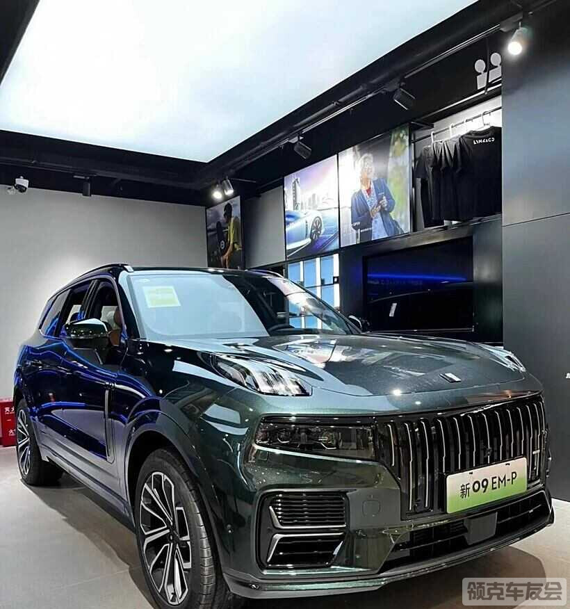 说领克09是好开又好看的SUV没意见吧