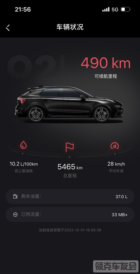02HBpro的油耗